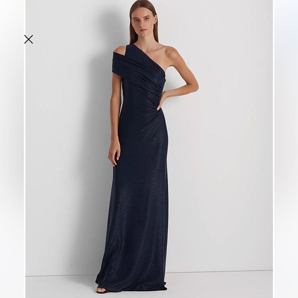 Lauren one shoulder gown